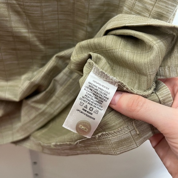 Cool 18 Performance Haggar Clothing Men’s Neutral Pattern Polo Top - Picture 5 of 5